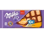 Milka Alpenmel Chocolade & Tuc Cracker 3.5 Oz