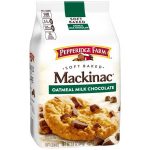 Pepperidge Farm Mackinac Oatmeal Milk Chocolate 8 Soft Cookies 8.6 Oz