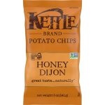 Kettle Potato Chips Honey Dijon 5 Oz