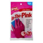 Handi Works Pink Latex Gloves Large