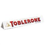 Toblerone White Honey Almond Nougat 3.52 Oz