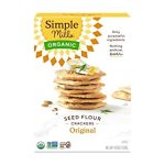 Simple Mills Organic Seed Flour Crackers 4.25 Oz