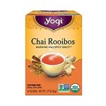 Yogi Organic Chai Rooibos Herbal Tea 16 Bags 1.27 Oz