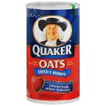 Quaker Oats Quick 1 Minute Oats 18 Oz