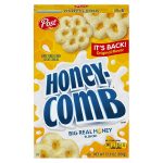 Post Honey Comb Nutritious Sweetened Corn & Oat Cereal 12.5 Oz