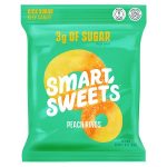 Smart Sweets Peach Rings Candy 1.8 Oz