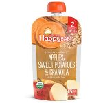 Happy Baby Organics Apple Sweet Potato & Granola 4 Oz