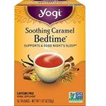 Yogi Organic Soothing Caramel Bedtime Herbal Tea 16 Bags 1.07 Oz