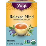 Yogi Organic Relaxed Mind Herbal Tea 16 Bags 1.12 Oz