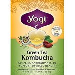 Yogi Organic Green Tea Kombucha Herbal Tea 16 Bags 1.12 Oz