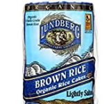 Lundberg Organic Brown Rice Cake Lightly Salt 8.5 Oz