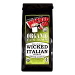 Wicked Joe Organic Wicked Italian Coffee Dark Roast Whole Bean 12 Oz