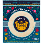 Siete Cassava Flour Grain Free Tortillas 8 Count 7 Oz