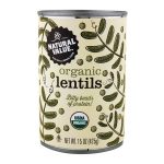 Natural Value Organic Lentils 15 Oz