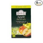 Ahmad Tea Apple Refresh Black Tea 20 Foil Bags