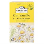 Ahmad Tea Camomile Lemongrass 20 Tea Bags