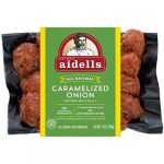 Aidells Caramelized Onion Chicken Meatballs 12 Oz