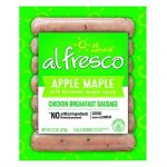 Al Fresco Apple Maple With Vermont Maple Syrup Chicken Breakfast Sausage 7.5 Oz