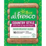 Al Fresco Country Style With A Hint Of Sage And Thyme Chicken Breakfast Sausage 7.5 Oz