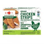 Applegate Organics Chicken Strips 8 Oz