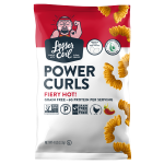 Lesserevil Power Curls Fiery Hot with Snack 4 Oz