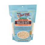 Bobs Red Mill Organic Quick Cooking Rolled Oats 16 Oz