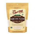 Bobs Red Mill Organic Stone Ground Dark Rye Flour 20 Oz