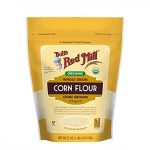 Bobs Red Mill Organic Whole Grain Corn Flour 22 Oz