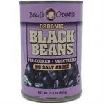 Brads Organic Black Beans No Salt Added 15.5 Oz