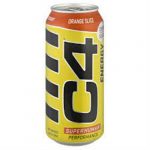 C4 Energy Orange Slice Superhuman Drink 16 Fl Oz