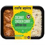 Cafe Spice Cocount Chicken Curry With Saffron Rice 16 Oz