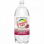 Canada Dry Pomegranate Cherry Sparkling Seltzer Water 2 Liters