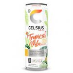 Celsius Sparkling Energy Drink Pinapple Tropical Vibe 12 Fl Oz