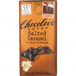 Chocolove 55% Cocoa Caramel Salted Dark Chcocolate 3.2 Oz