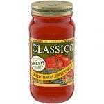 Classico Traditional Sweet Basil Pasta Sauce 24 Oz
