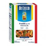 De Cecco Pasta Fusilli Tricolor 12 Oz