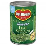 Del Monte Leaf Spinach 13.5 Oz