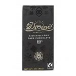 Divine Chocolate 85% Cocoa Deliciously Rich Dark Chocolate 3 Oz