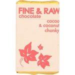 Fine And Raw Chocolate Cacao & Coconut Chunky 1.5 Oz