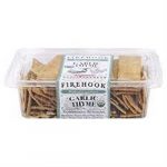 Firehook Organic Baked Garlic Thyme Crackers 8 Oz