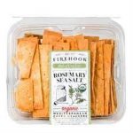 Firehook Organic Mediterranean Baked Crackers Rosemary Sea Salt 8 Oz