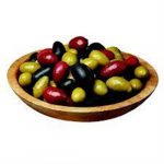 Greenbay Cerignola Olives Red Green & Black 7.2 Oz
