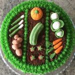 Greenbay Dark Chocolate Garden Cake 1 Slice