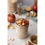 Greenbay Overnight Oats Chia Flax & Hemp Seeds Apple Cinnamon 8 Oz