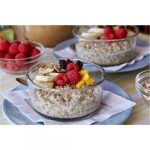 Greenbay Overnight Oats Chia Flax Hemp Seeds Strawberries & Brown Sugar 8 Oz