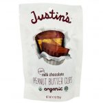 Justins Organic Milk Chocolate Peanut Butter Cups 4.7 Oz