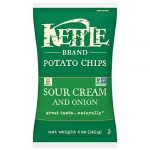 Kettle Potato Chips Sour Cream And Onion 5 Oz
