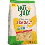 Late July Snacks Organic Sea Salt Tortilla Chips 10.1 Oz