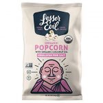 Lesserevil Organic Buddha Bowl Popcorn Himalayan Pink Salt 5 Oz