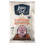 Lesserevil Organic Popcorn With Coconut Oil No Cheese 5 Oz
